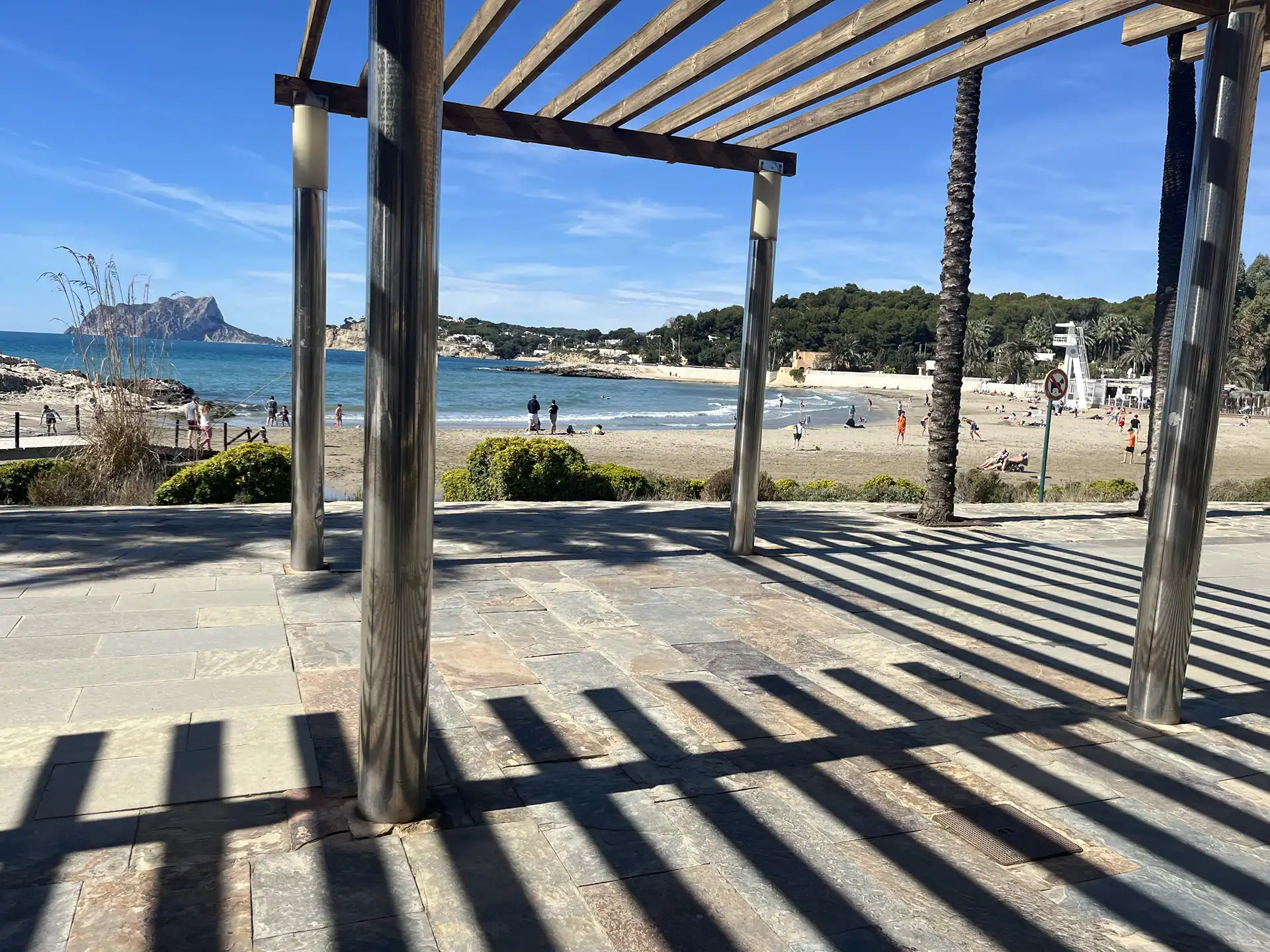 Playa de L'Ampolla strand Moraira