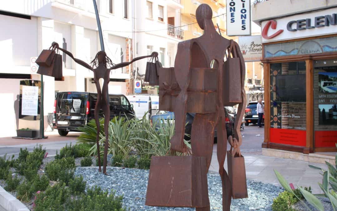 Winkels en markt in Moraira