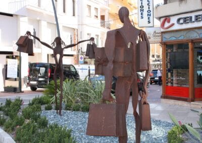 Winkels en markt in Moraira