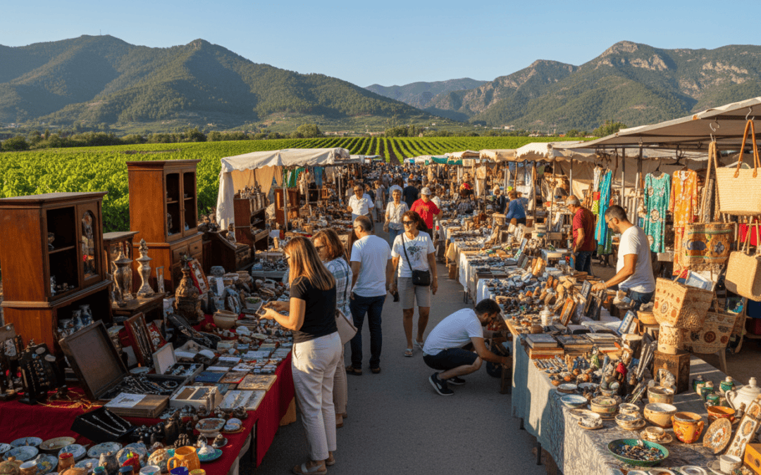 Bezoek vlooienmarkt Jalón/Xaló