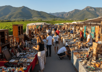 Bezoek vlooienmarkt Jalón/Xaló