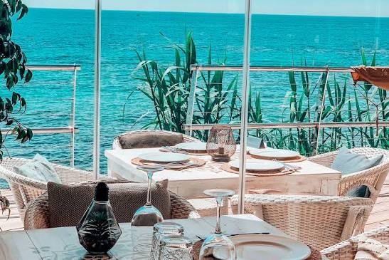 Uitzicht vanaf het terras van LuLu Javea