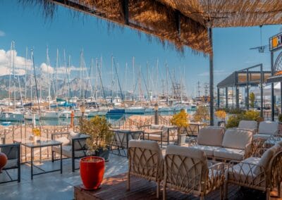 Captain Andy’s Moraira: dakbar boven de jachthaven