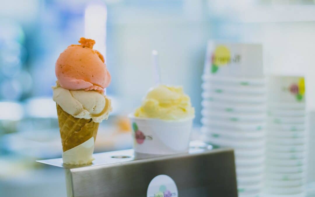 IJs eten in Moraira: de ijssalons op een rij